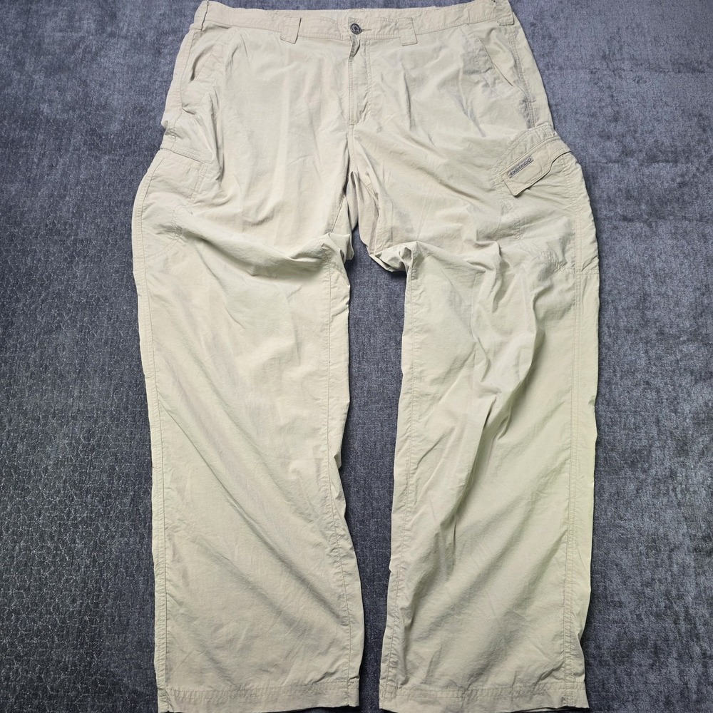 ExOfficio Hiking Pants Mens 40x32 Nylon Cargo Lightweight Trail Outdoor Fishing